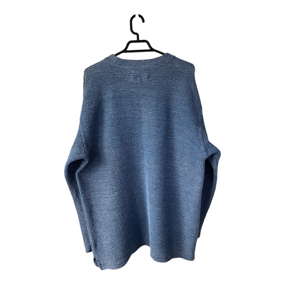 Weird Fish Macaroni Blue Round Neck Sweater Jumper M - Picture 2 of 10